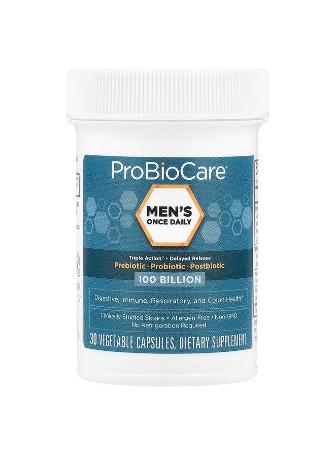 ProBioCare MenaTMs Once Daily Probiotic a Digestive Health a 100 Billion CFU of Probiotics (30 Capsules) - Image 3