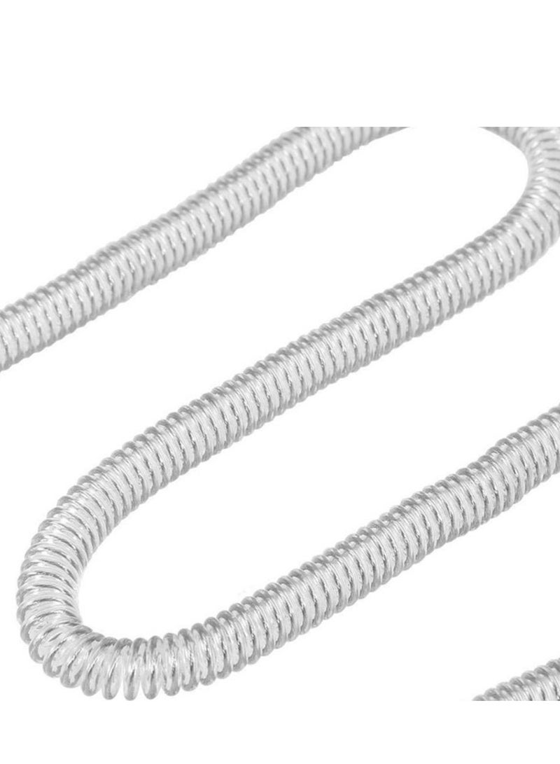 Parrot Flying Rope, 6 Meters Parrot Foot Chain Flying Training Outdoor，Anti-Bite Elastic String Training Harness,Bird Training Rope Bird For Pet,Clear. - Image 4