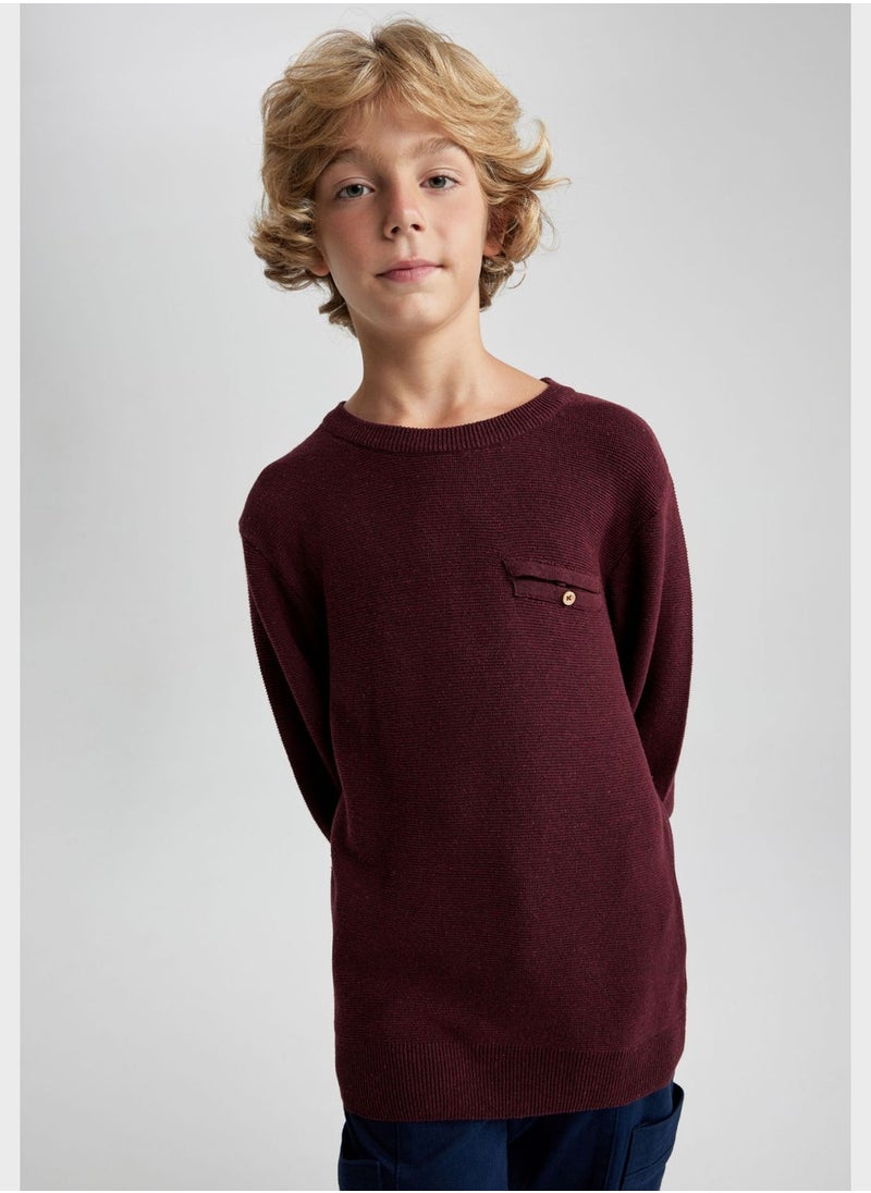 DeFacto - Kids Essential Sweatshirt - Image 1