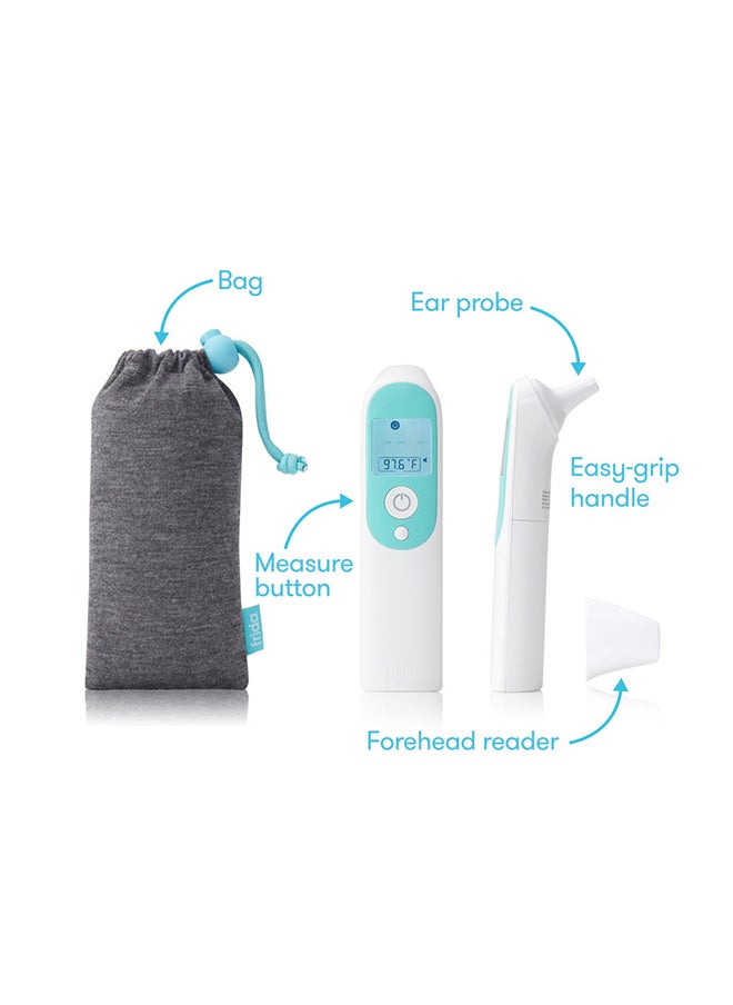 fridababy - 3-In-1 Ear And Forehead Touchless Infrared Thermometer - Image 1