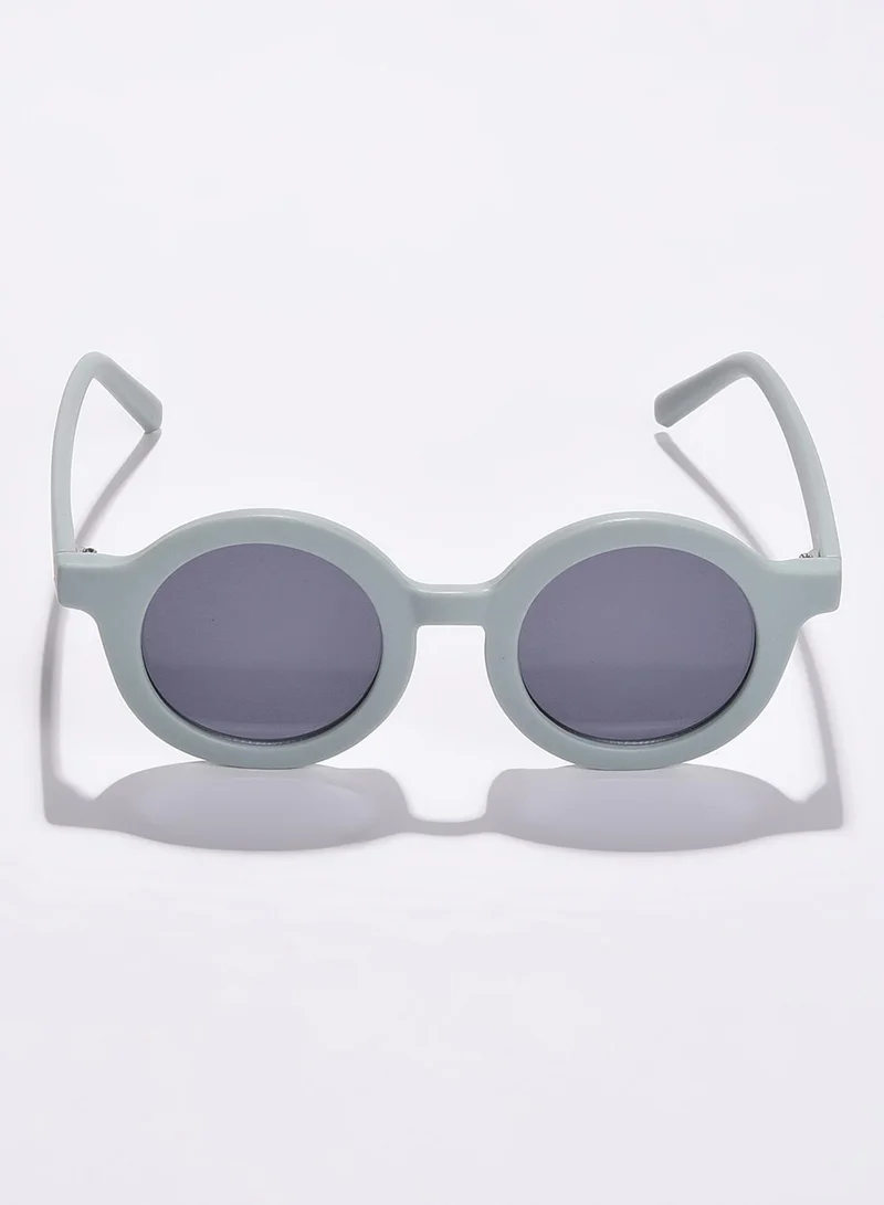 Haute Sauce Grey Lens -Toned Oval Sunglasses