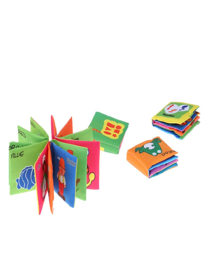 Coolplay Baby's First Fabric Book 6Pcs Washable Soft Cloth Book Early Education Intelligent Toy for Infant Toddler Kids Learning - Image 5
