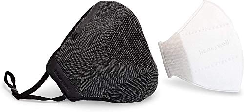 Honeywell Safety Dark Gray Dual Layer Face Cover with 8 Replaceable Inserts, Size Youth/Adult Extra Small (RWS-50116) - Image 2