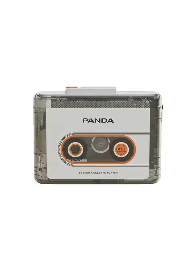 باندا مشغل أشرطة كاسيت محمول باندا 6508، صوت ستيريو عالي الدقة، تصميم كلاسيكي مستوحى من جهاز ووكمان، متوافق مع تقنية بلوتوث. - Image 1