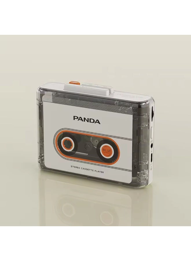 باندا مشغل أشرطة كاسيت محمول باندا 6508، صوت ستيريو عالي الدقة، تصميم كلاسيكي مستوحى من جهاز ووكمان، متوافق مع تقنية بلوتوث. - Image 3