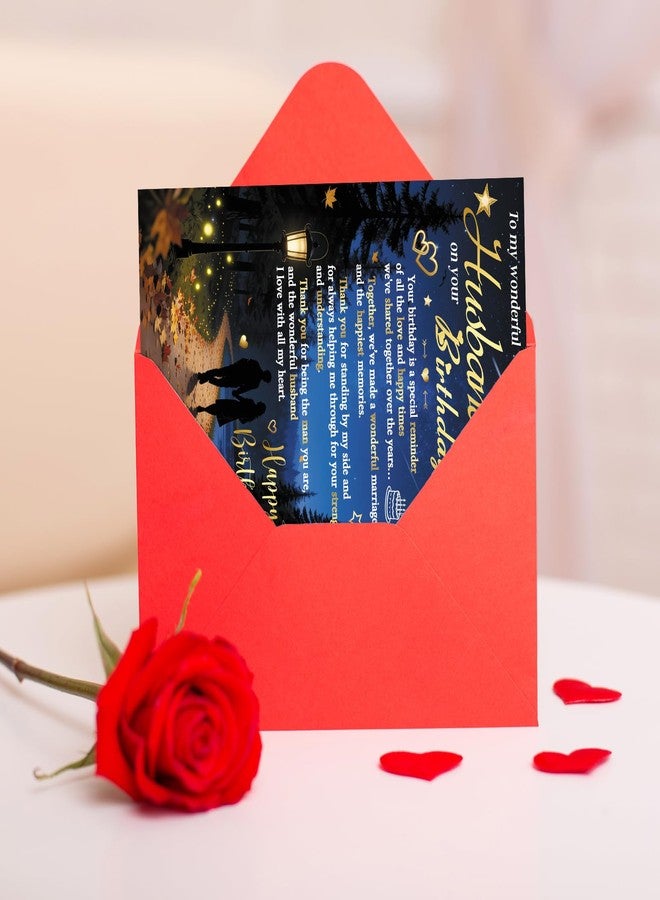 FANCYLUCKY Funny Birthday Card for Husband, Romantic Husband Birthday Card Gifts from Wife, Bday Decoration for Husband - Image 4