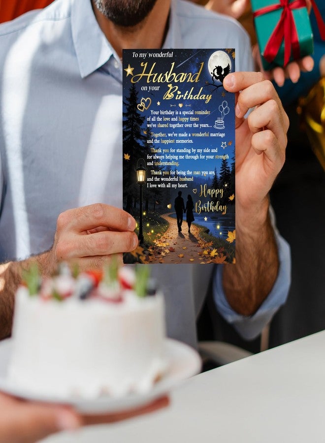 FANCYLUCKY Funny Birthday Card for Husband, Romantic Husband Birthday Card Gifts from Wife, Bday Decoration for Husband - Image 5