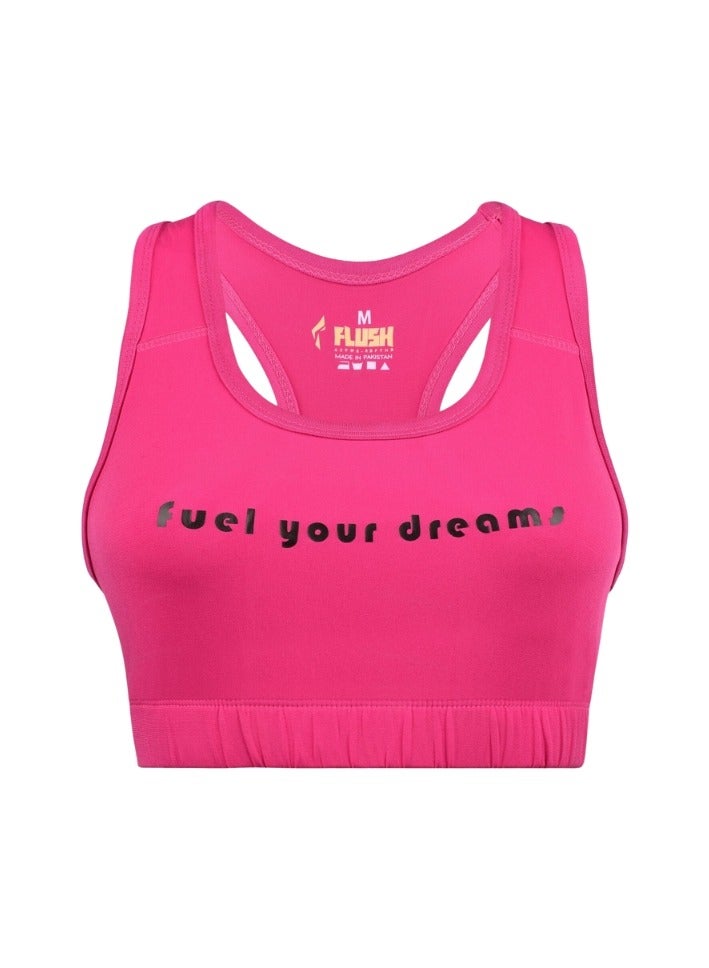 FLUSH Flush Women's Seamless Sports Bra High Impact Support for Yoga Gym - Pack of 2 - Image 4
