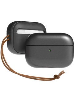 VRS Design Modern for Airpods PRO Case Cover with Leather Strap - Metal Black  - Image 1