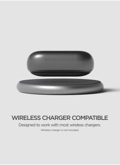 VRS Design Modern for Airpods PRO Case Cover with Leather Strap - Metal Black  - Image 4
