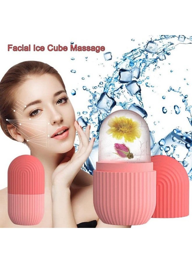 Honeymagic Ice Roller For Face , Neck and Body | For Puffy Eyes, Easy to Use and Carry | Unbreakable and Reusable | Glowing and Clear Skin (Pink) - Image 4