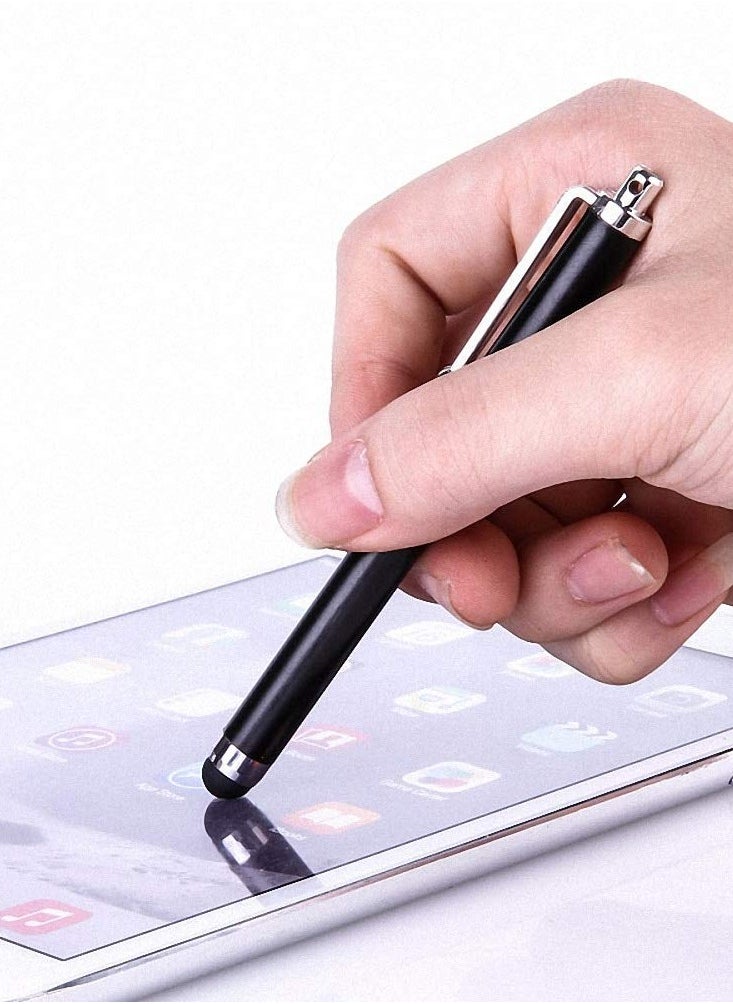 erorex 10 Pack Of Pink Purple Black Green Silver Stylus Universal Touch  - Image 4
