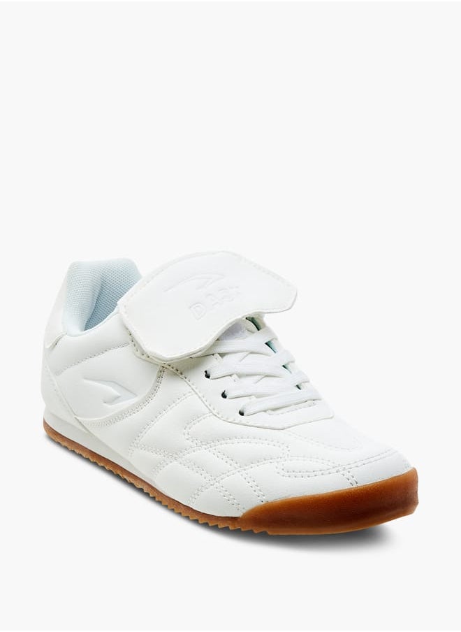 Dash - Boys Stitch Detail Sneakers with Lace-Up Closure - Image 1