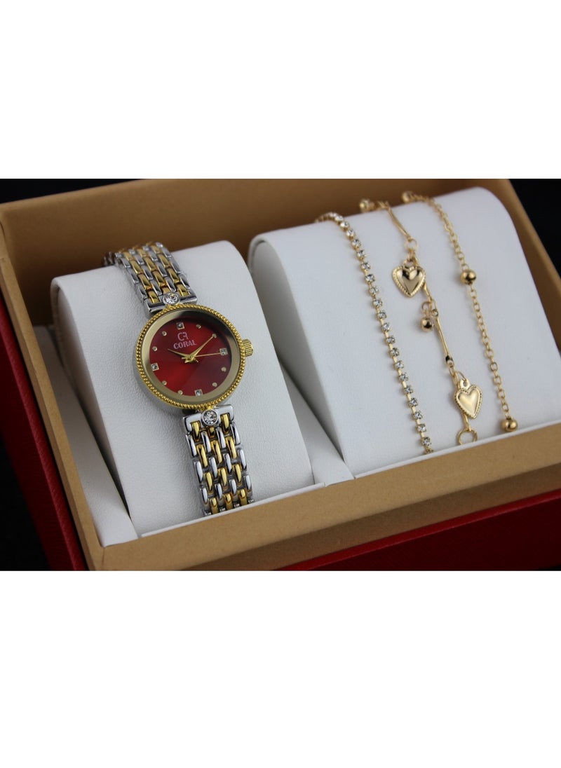 Reclaim with Argireline Women's evening watch set 