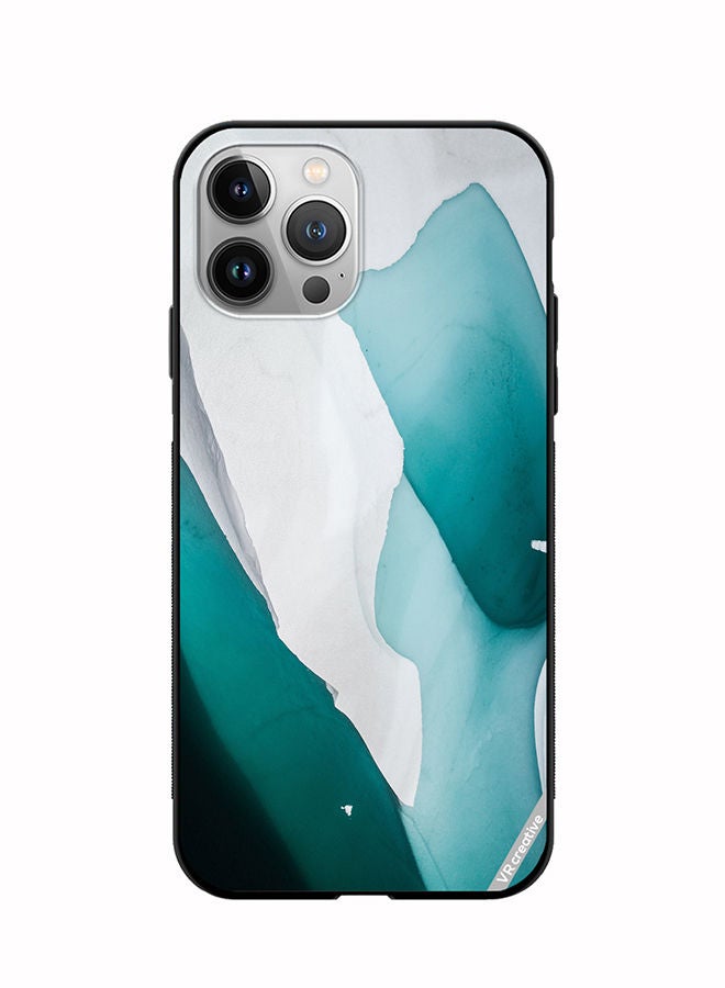 VR CREATIVE Protective Case Cover For Apple iPhone 11 Pro Max Green Flow Design Multicolour - Image 1