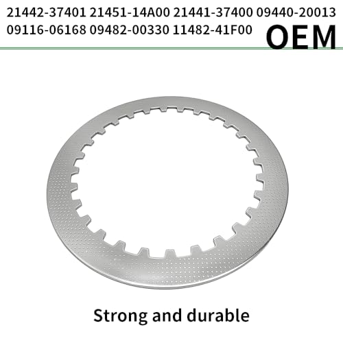 WEICHENGXIN Clutch Kit Heavy Duty Springs & Cover Gasket Compatible with Suzuki Intruder 800 VS800GL/GLV 1992-2004 Boulevard S50 VS800 2006-2009 Intruder 700 750 - Image 3