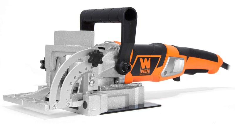 WEN JN8504 8.5-Amp Plate and Biscuit Joiner with Case and Biscuits - Image 2