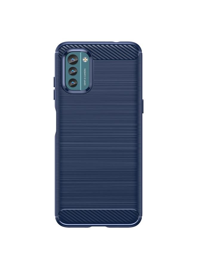 اس-توب جراب لهاتف Nokia G21 مصنوع من ألياف الكربون المصقولة TPU - Image 2