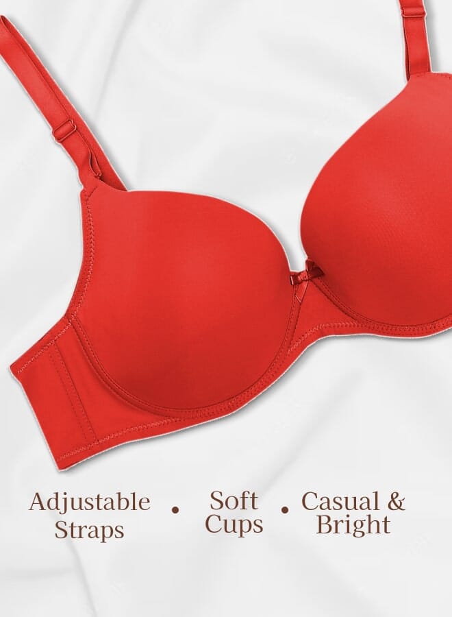 Every Woman Knows Women's Casual Basic Underwire Bra for Everyday Wear with Mid-Coverage 34-48 ABCDE  - Image 3