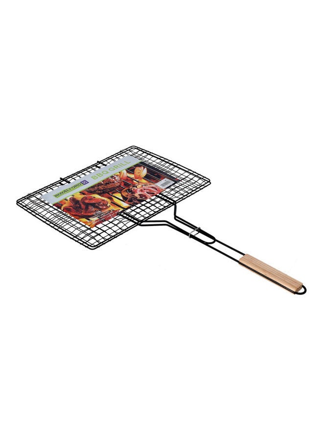Royalford Bbq Grill Chromium Plated Iron 43X30X70Cm Black - Image 3