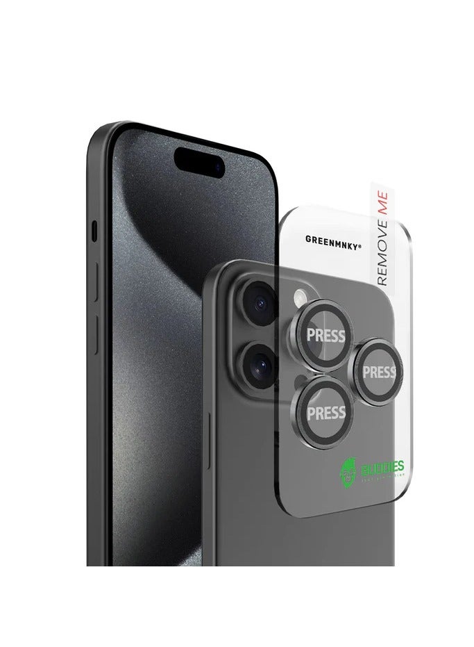 GREENMNKY 16 PRO MAX CAMERA LENS PROTECTION - Image 1