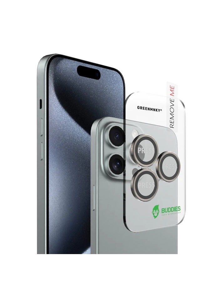 GREENMNKY 16 PRO MAX CAMERA LENS PROTECTION - Image 2