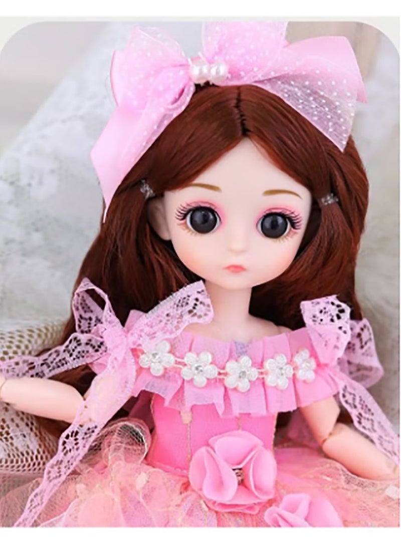 Small, exquisite and beautiful dolls, princess dress dolls, children's companion toys, girls' princess toys, doll series (size: 30cm) - Image 2