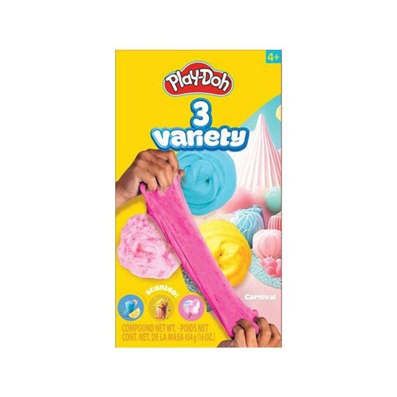 Play-Doh مجموعة بلاي دوه كارنفال سوبر ستريتش 3-تنوع (454 جرام) - Image 1