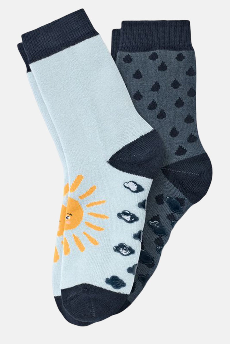 Tchibo Kids Boy 2 Pair Socks, Light Blue  - Image 2