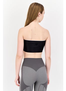 adidas Originals Women Sportswear Fit Strapless Outdoor Loop Tube Top, Multicolor  - Image 3