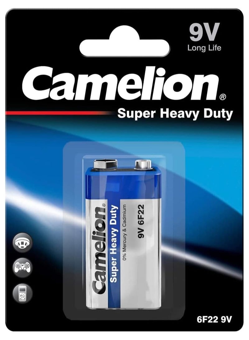 Camelion 10200122 6F22 9 V Super Heavy Duty Battery 12 Packs - Image 2
