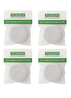 Felt Filter Pad, Designed specifically for the Toddy Home Cold Brew System - Pack of 4