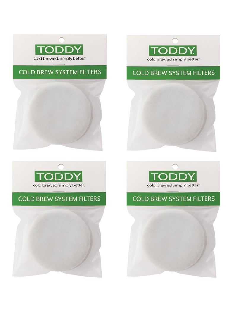 Toddy - Felt Filter Pad, Designed specifically for the Toddy Home Cold Brew System - Pack of 4 - Image 1