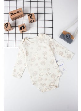 Murat Baby Lamb Cloud Printed Unisex Snap Bodysuit  - Image 1