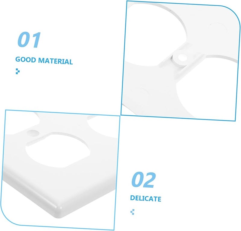 Unbreakable Elegant Wall Socket Covers Set Of 4 For Home And Bathroom - Image 4