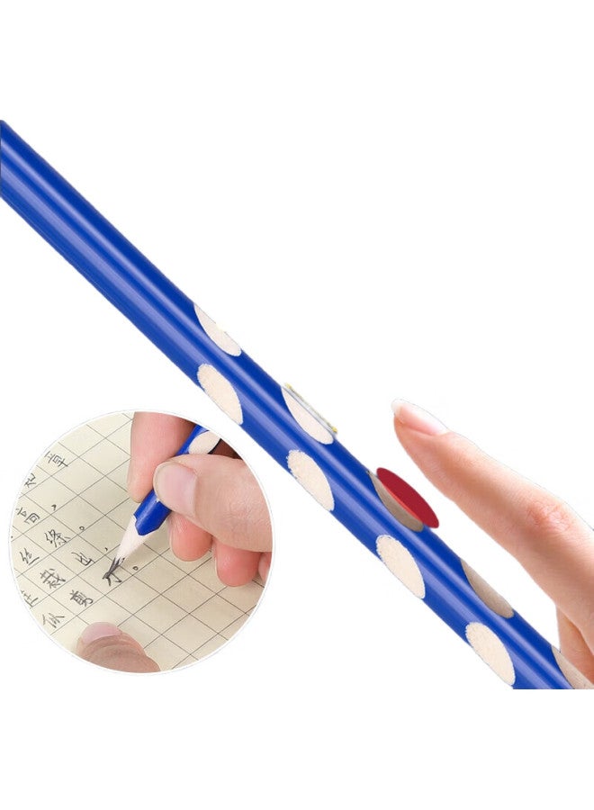 Truecolor Hb Perforated Pencils, 12-Pack, For Elementary School Students, Children, Posture Correction, Kindergarten Handwriting Practice, Triangular Wooden Shaft, Easy-Grip Top, Gift, Zc180 - Image 3