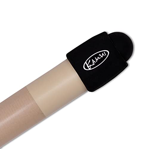 KAMUI Billiard Cue Tip Protector 2-Pack Leather Burnisher (Black) - Image 5