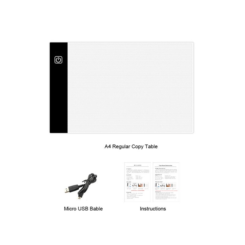 Yingke Copy Board Hand-Drawing Board Light-Up Board Drawing Board A5A4A3 Children'S Animation Copying Board Manufacturer - Image 1