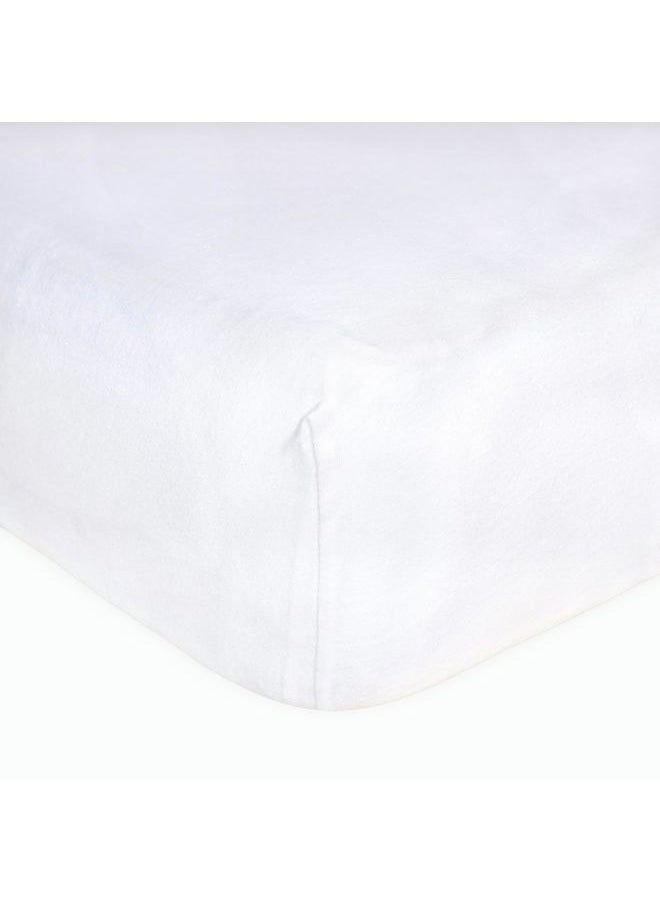 Burt's Bees Baby - Essential Organic Cotton Fitted Crib Sheet, Breathable for Boy Girl Standard Crib & Toddler Mattresses - Image 1