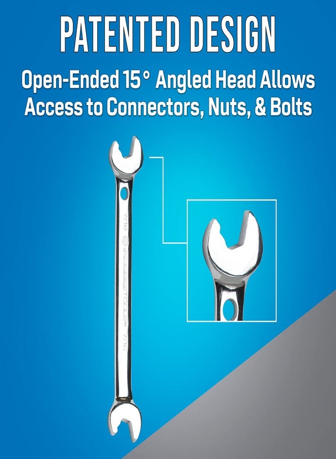 Jonard Tools ASW-716, Double Ended Speed Wrench, Angled Head, 7/16" - Image 3