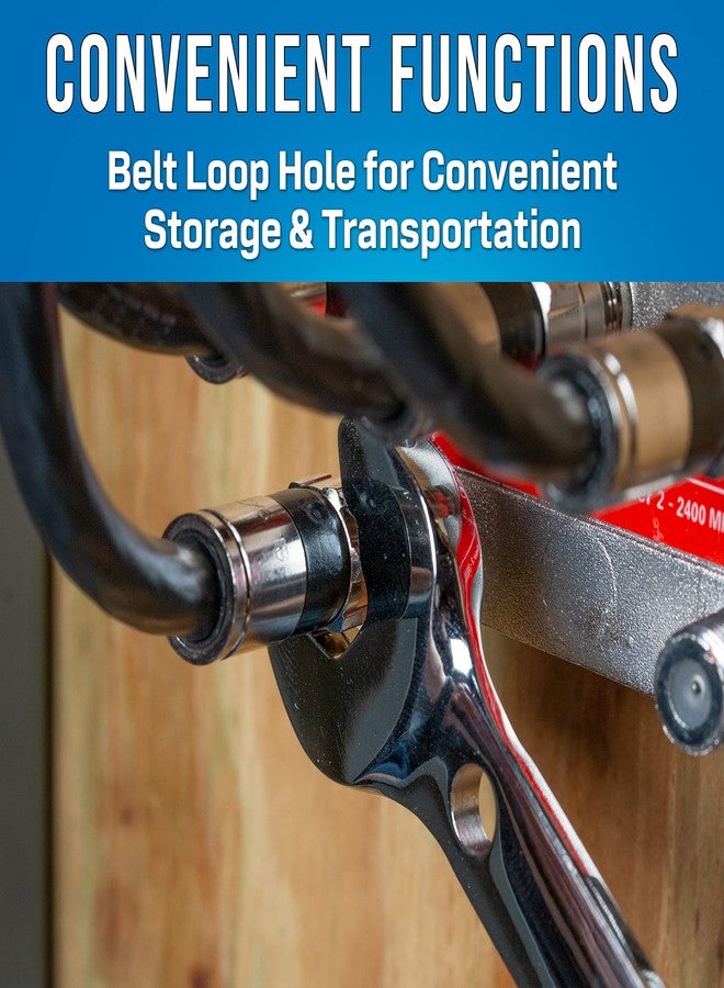 Jonard Tools ASW-716, Double Ended Speed Wrench, Angled Head, 7/16" - Image 5