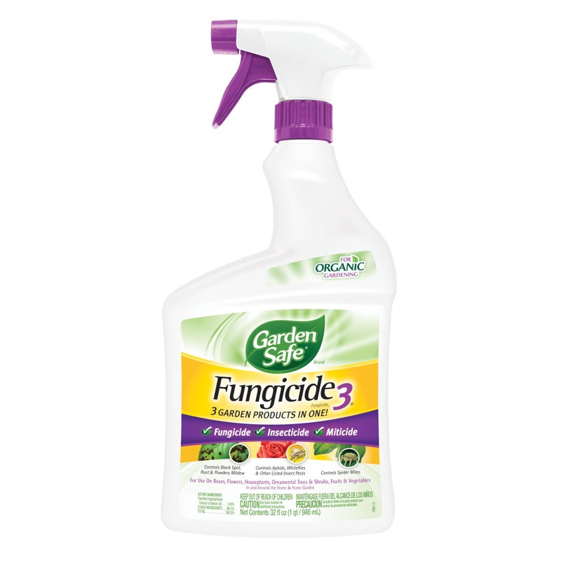 Garden Safe Fungicide 3 32 Oz. Ready to Use Trigger Spray Fungicide - 1 Each - Image 1