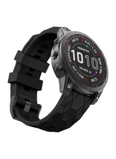 Compatible with Garmin Fenix 7X Band 26mm Width Soft Watch Straps Sport Bands Replacement for Fenix 7X/Fenix 6X/Fenix 6X Pro/Fenix 5X/Fenix 5X Plus/Fenix 3/Fenix 3 HR Smartwatches