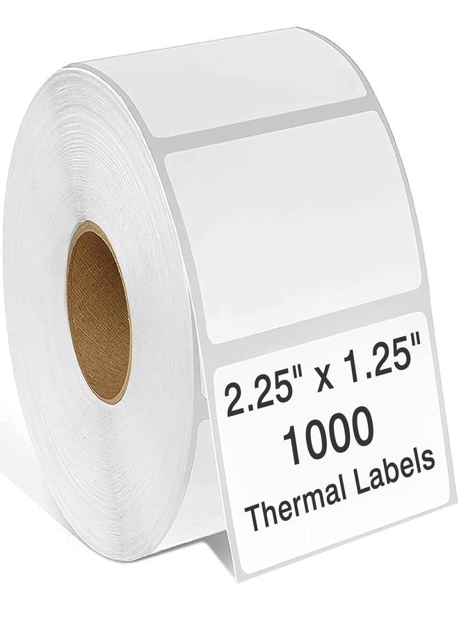 Tapsin Thermal Labels 2-1/4 x 1-1/4, Adhesive Label Stickers 1000 Printer Papers for Barcode, FNSKU, Mailing, Shipping, Compatible with Zebra, Rollo and More Thermal Printer - Image 1