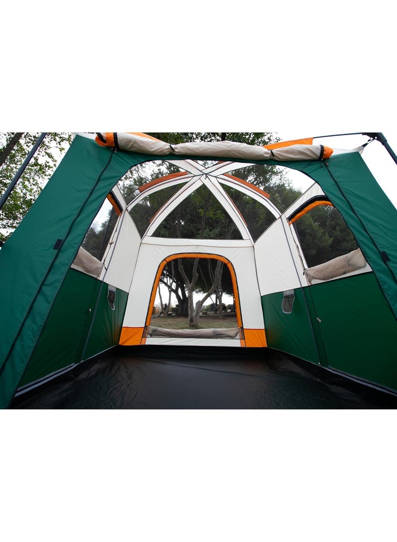 DubaiGallery Camping Equipment Outdoor Two-bedroom Single Multi-person Double Deck Camping Tent Wind and Water Resistance Outdoor Play Tent - Image 4