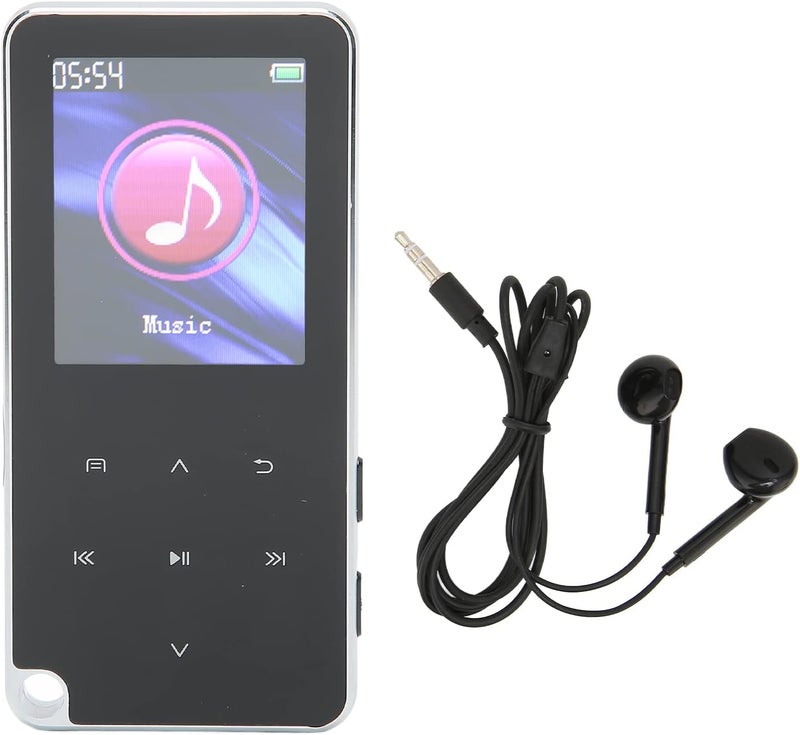 woobles Mp3 Player, Portable Digital Music Player Bluetooth 4.0 Music Player Lossless Digital Voice Recorder MP3 Music Player for Walking Running, with Earphone(8GB)-8GB - Image 1