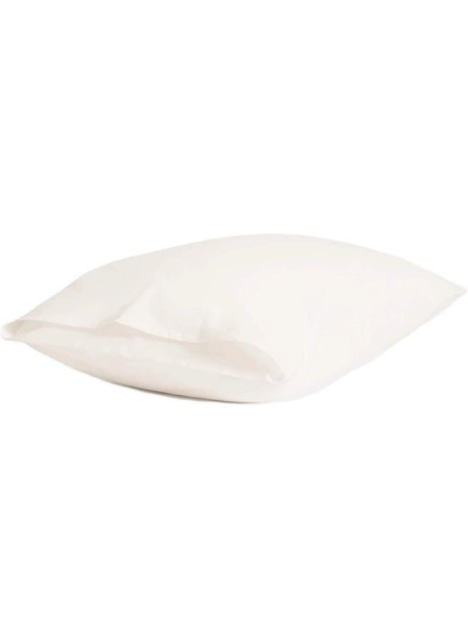 Brooklinen Luxury Sateen Pillowcases  Set of 2 100 Long Staple Cotton with Envelope Closure Smooth Fabric Soft  Durable Machine Washable  Standard Size Window Pane - Image 3