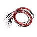 prorcmodel 8 LED Light Kit White Red Yellow for 110 18 Traxxas Redcat RC4WD Tamiya RC Car - Image 5