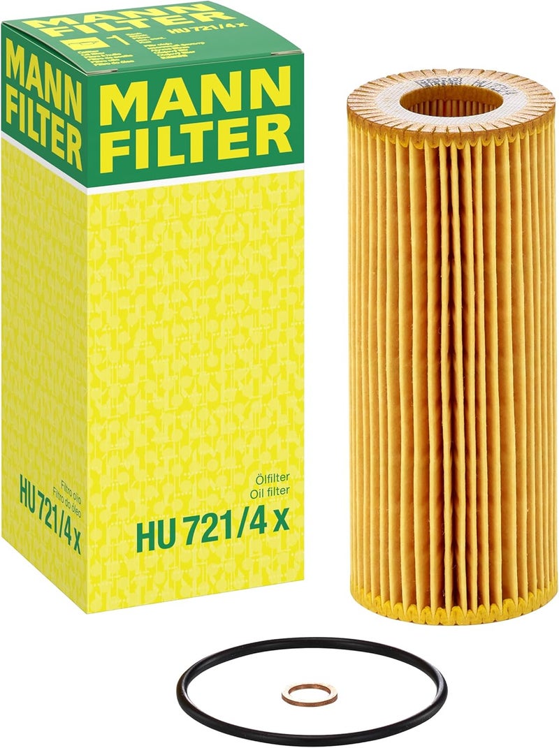 MANN FILTER فلتر زيت MANN-FILTER HU 721/4 X مع حشوة - Image 1
