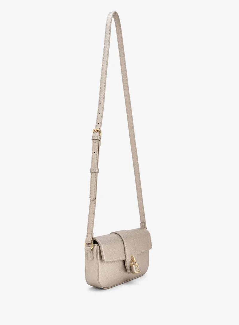 Le Confort Textured Crossbody Bag With Adjustable Strap
